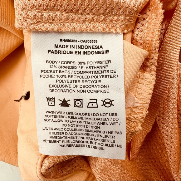 Nike Flex Victory Unlined Activewear Shorts Drawstring Pockets Guava Ice Peach - Picture 8 of 14